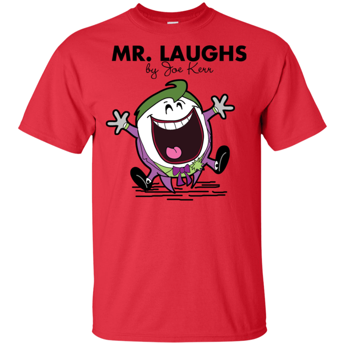 T-Shirts Red / S Mr Laughs T-Shirt