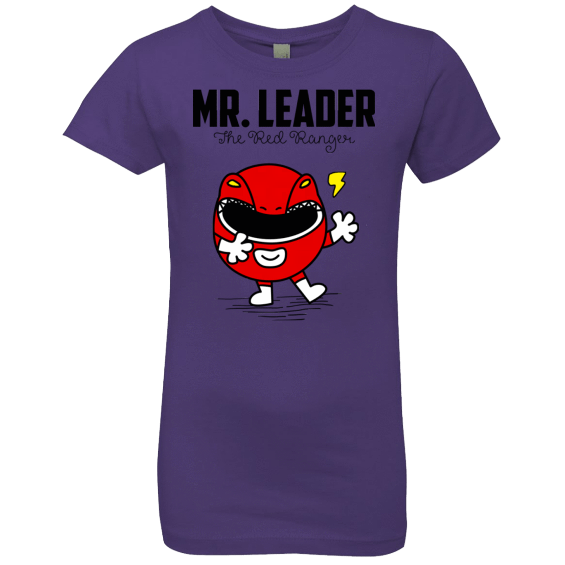 T-Shirts Purple Rush / YXS Mr Leader Girls Premium T-Shirt