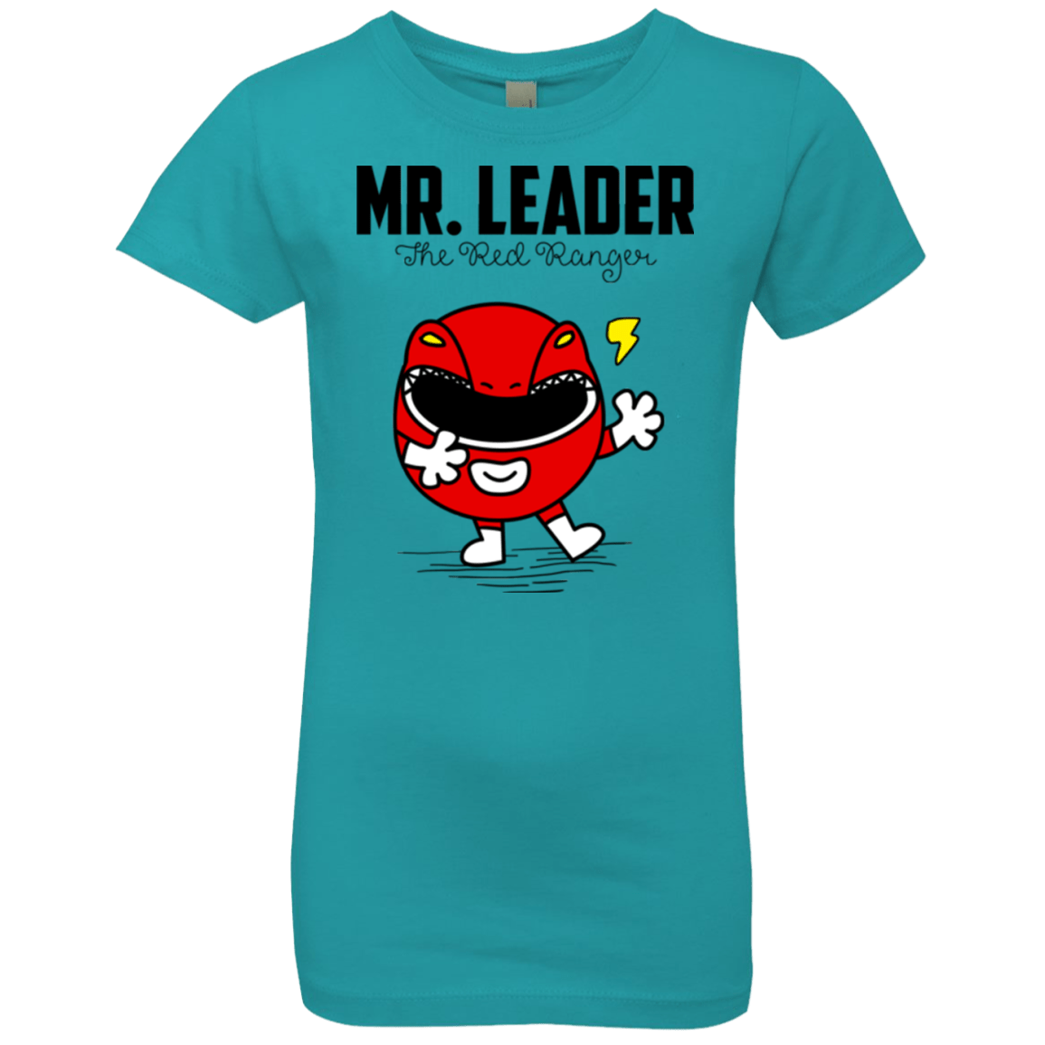 T-Shirts Tahiti Blue / YXS Mr Leader Girls Premium T-Shirt
