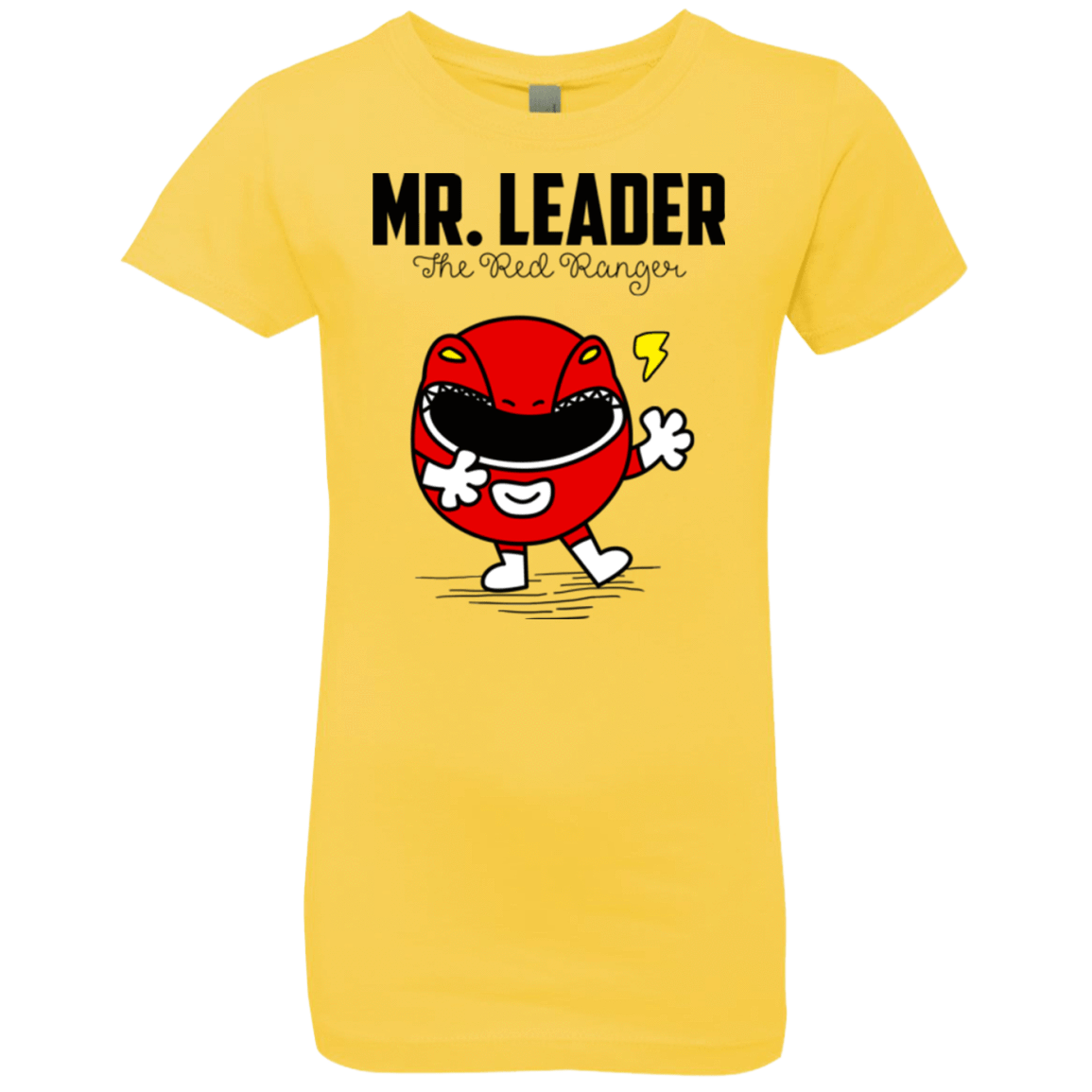T-Shirts Vibrant Yellow / YXS Mr Leader Girls Premium T-Shirt