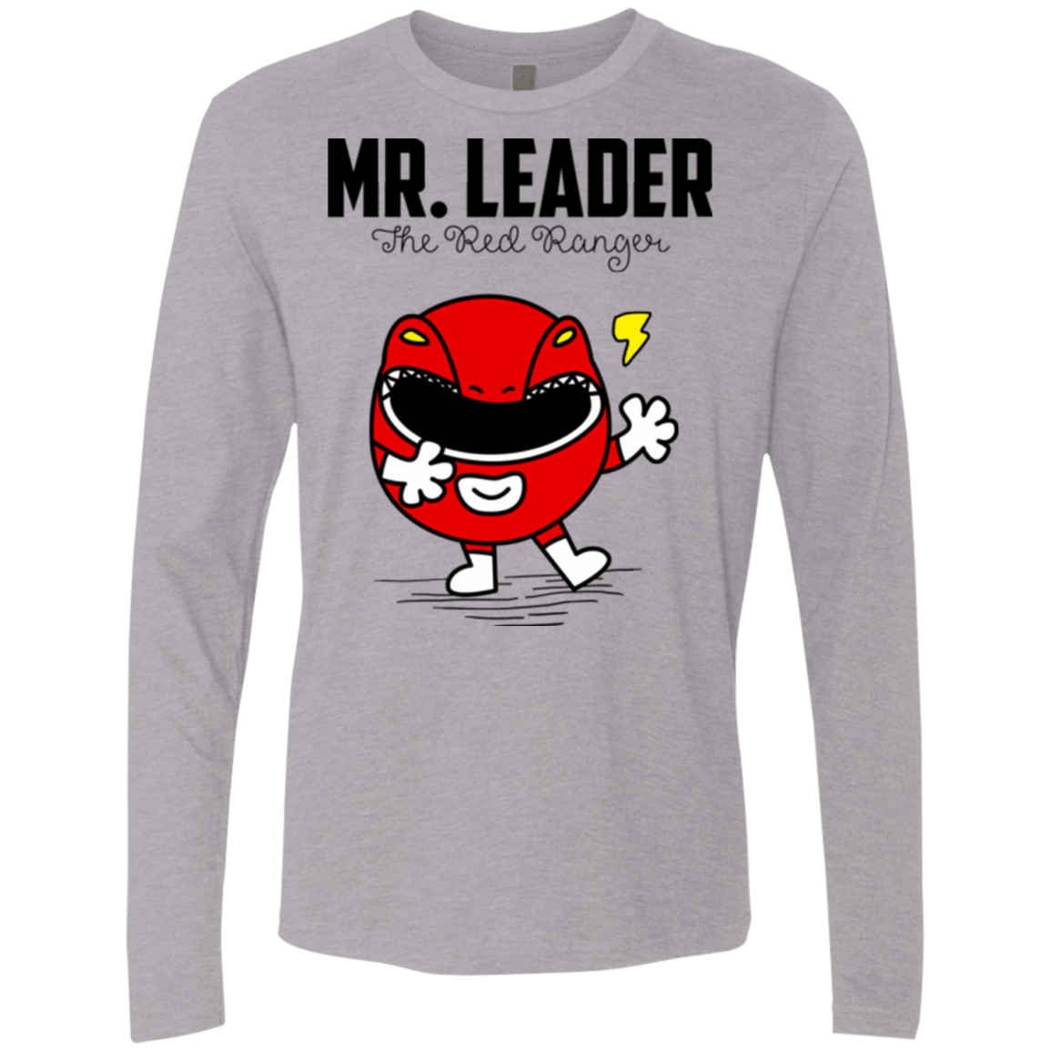 T-Shirts Heather Grey / Small Mr Leader Men's Premium Long Sleeve