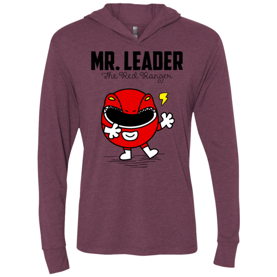T-Shirts Mr Leader Triblend Long Sleeve Hoodie Tee