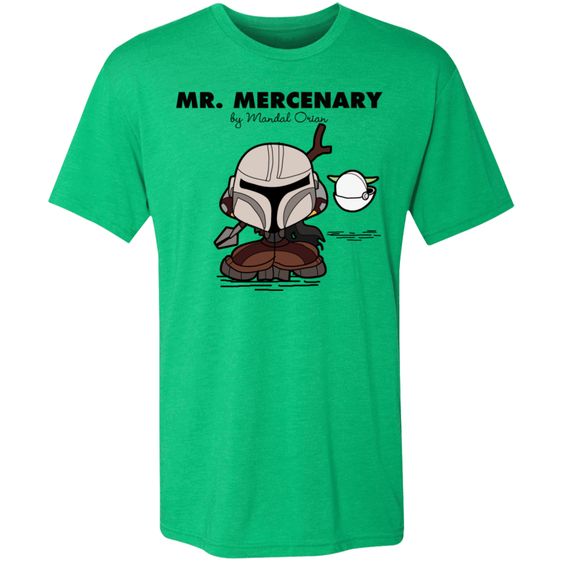 T-Shirts Envy / S Mr Mercenary Men's Triblend T-Shirt