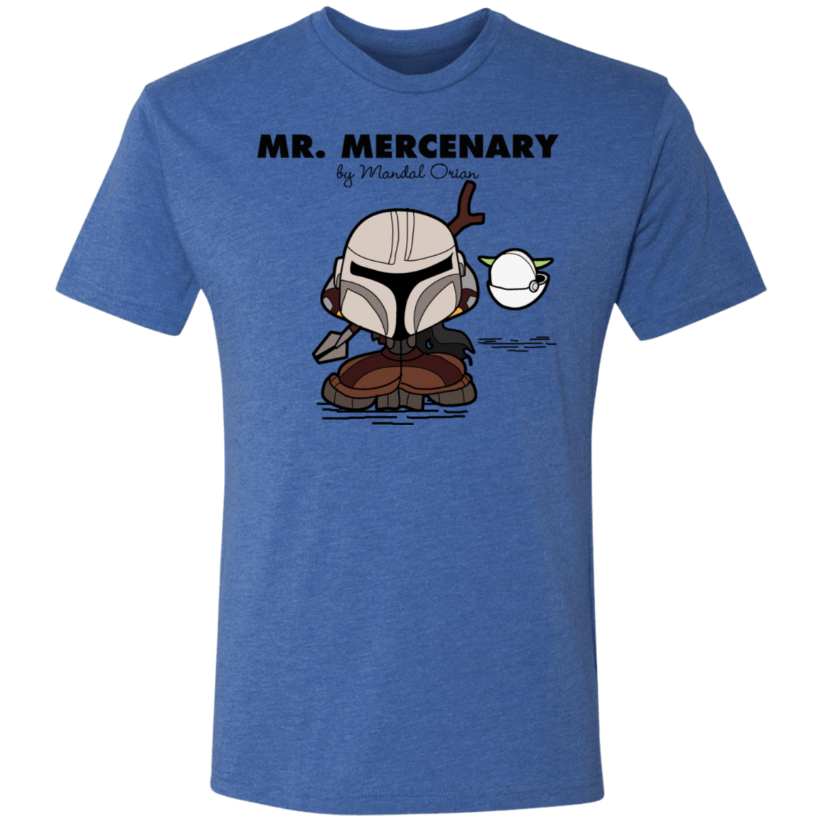 T-Shirts Vintage Royal / S Mr Mercenary Men's Triblend T-Shirt