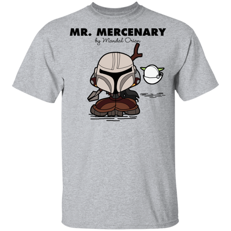 T-Shirts Sport Grey / YXS Mr Mercenary Youth T-Shirt