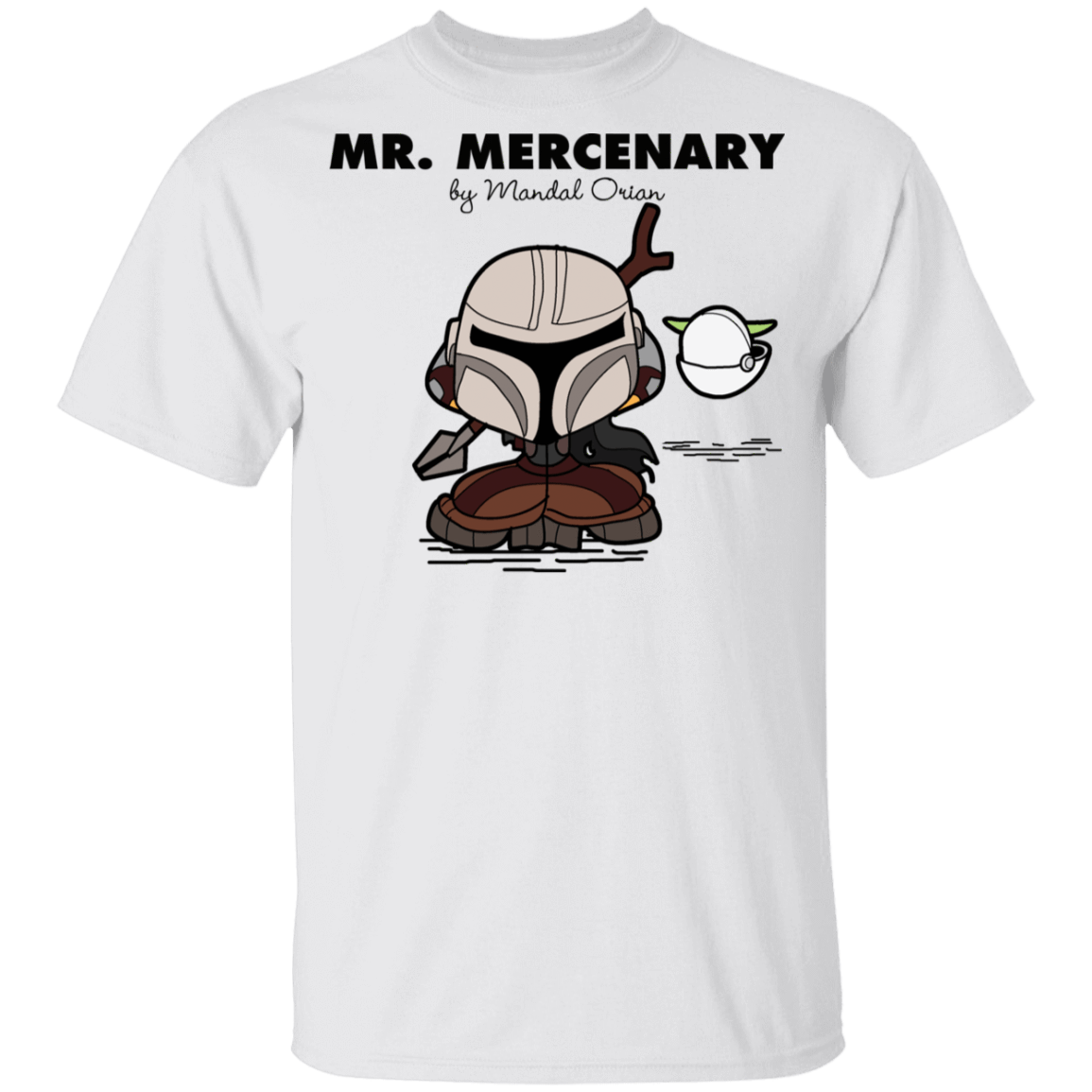 T-Shirts White / YXS Mr Mercenary Youth T-Shirt