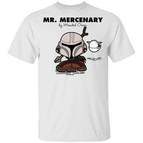 T-Shirts White / YXS Mr Mercenary Youth T-Shirt