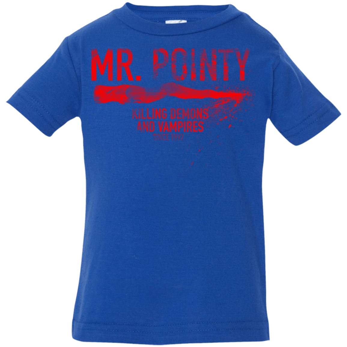 T-Shirts Royal / 6 Months Mr Pointy Infant Premium T-Shirt