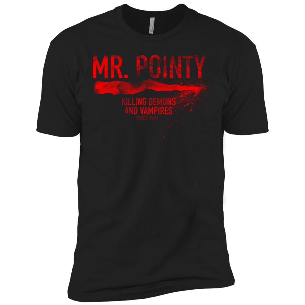 T-Shirts Black / X-Small Mr Pointy Men's Premium T-Shirt
