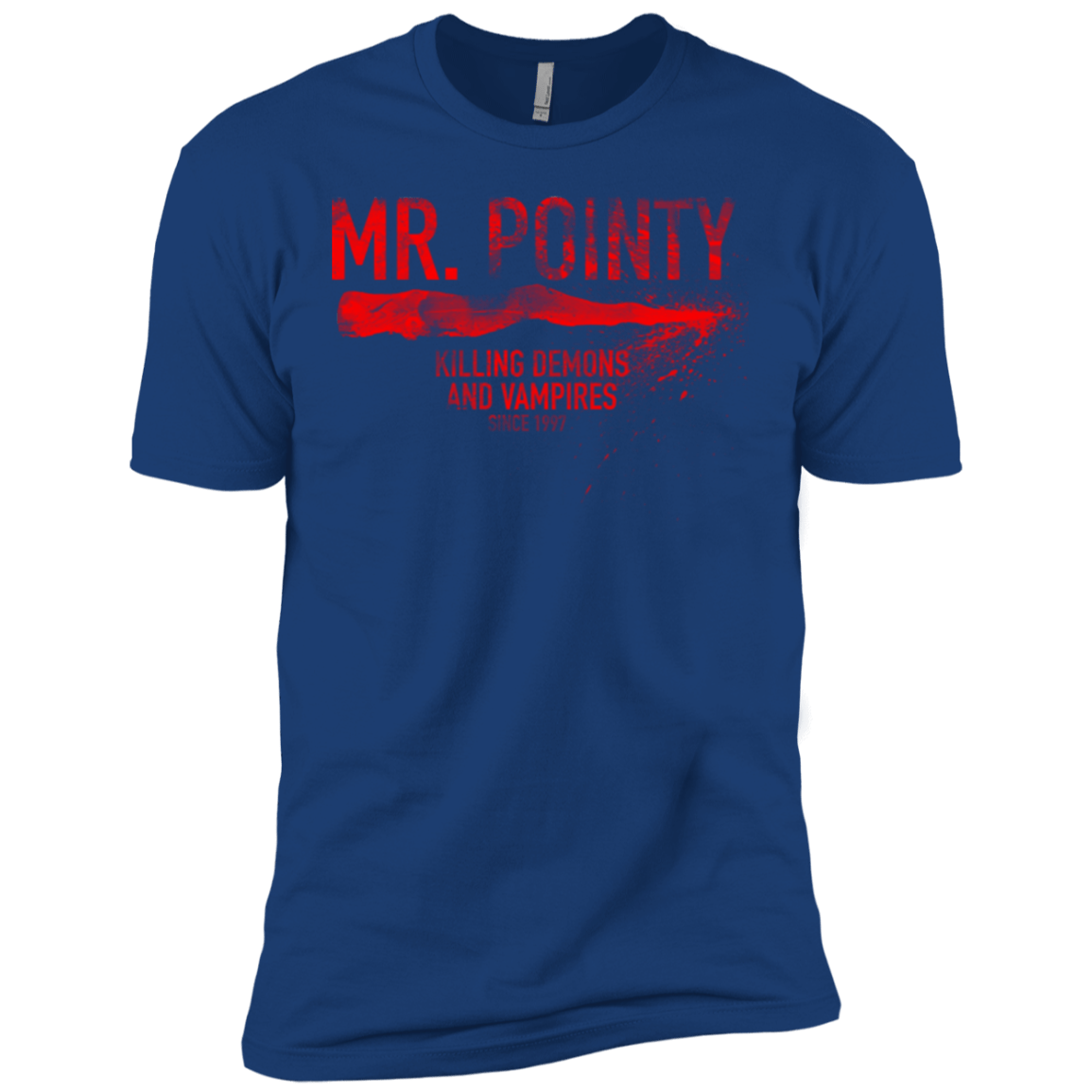 T-Shirts Royal / X-Small Mr Pointy Men's Premium T-Shirt