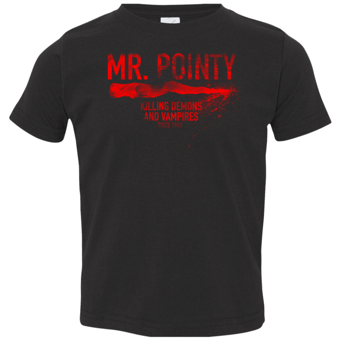 T-Shirts Black / 2T Mr Pointy Toddler Premium T-Shirt