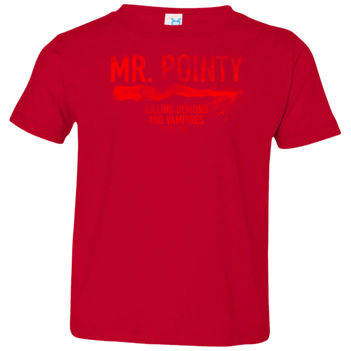 T-Shirts Red / 2T Mr Pointy Toddler Premium T-Shirt