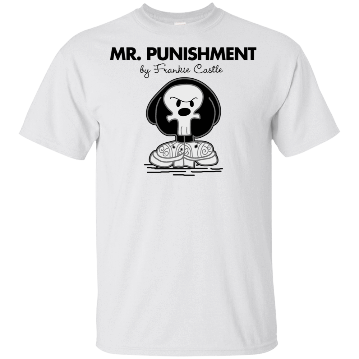 T-Shirts White / S Mr Punishment T-Shirt