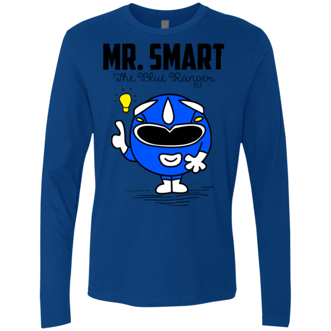 T-Shirts Royal / Small Mr Smart Men's Premium Long Sleeve