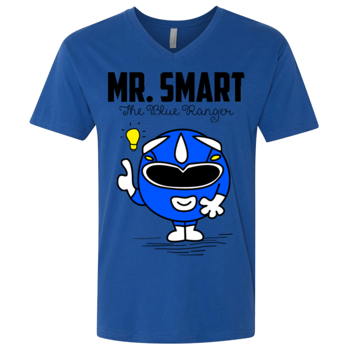 T-Shirts Royal / X-Small Mr Smart Men's Premium V-Neck
