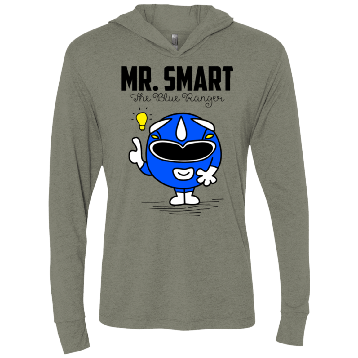 T-Shirts Mr Smart Triblend Long Sleeve Hoodie Tee