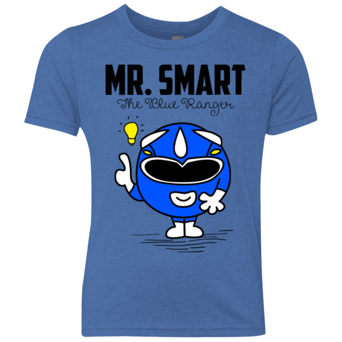 T-Shirts Vintage Royal / YXS Mr Smart Youth Triblend T-Shirt