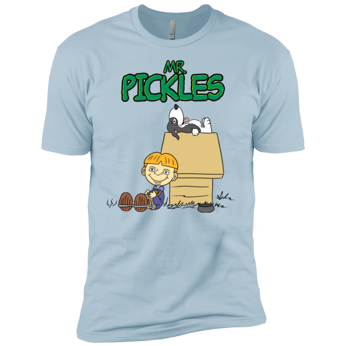 T-Shirts Light Blue / YXS Mr Snopkles Boys Premium T-Shirt