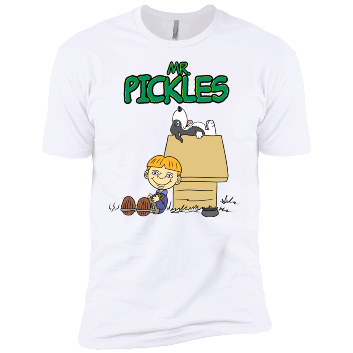 T-Shirts White / YXS Mr Snopkles Boys Premium T-Shirt