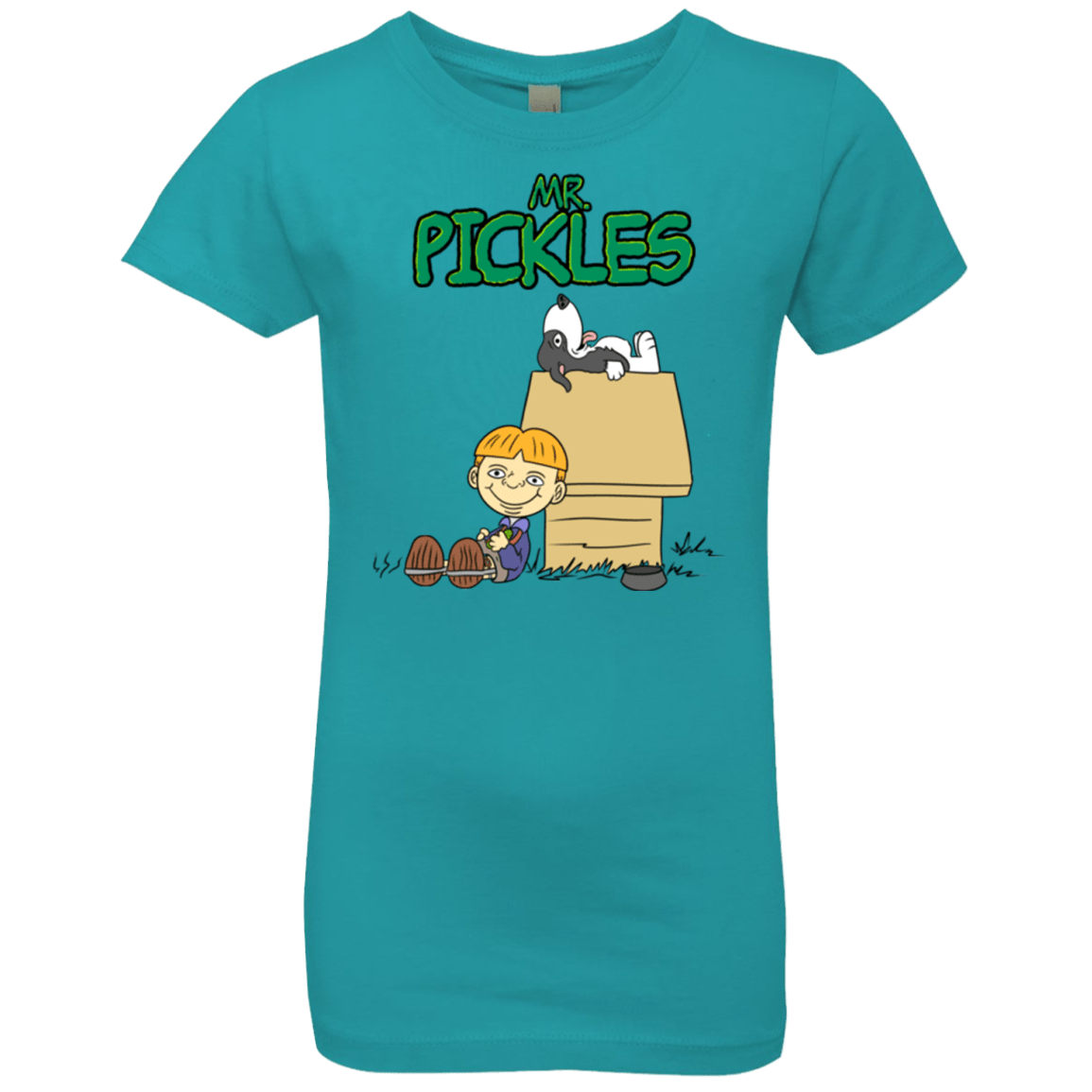 T-Shirts Tahiti Blue / YXS Mr Snopkles Girls Premium T-Shirt