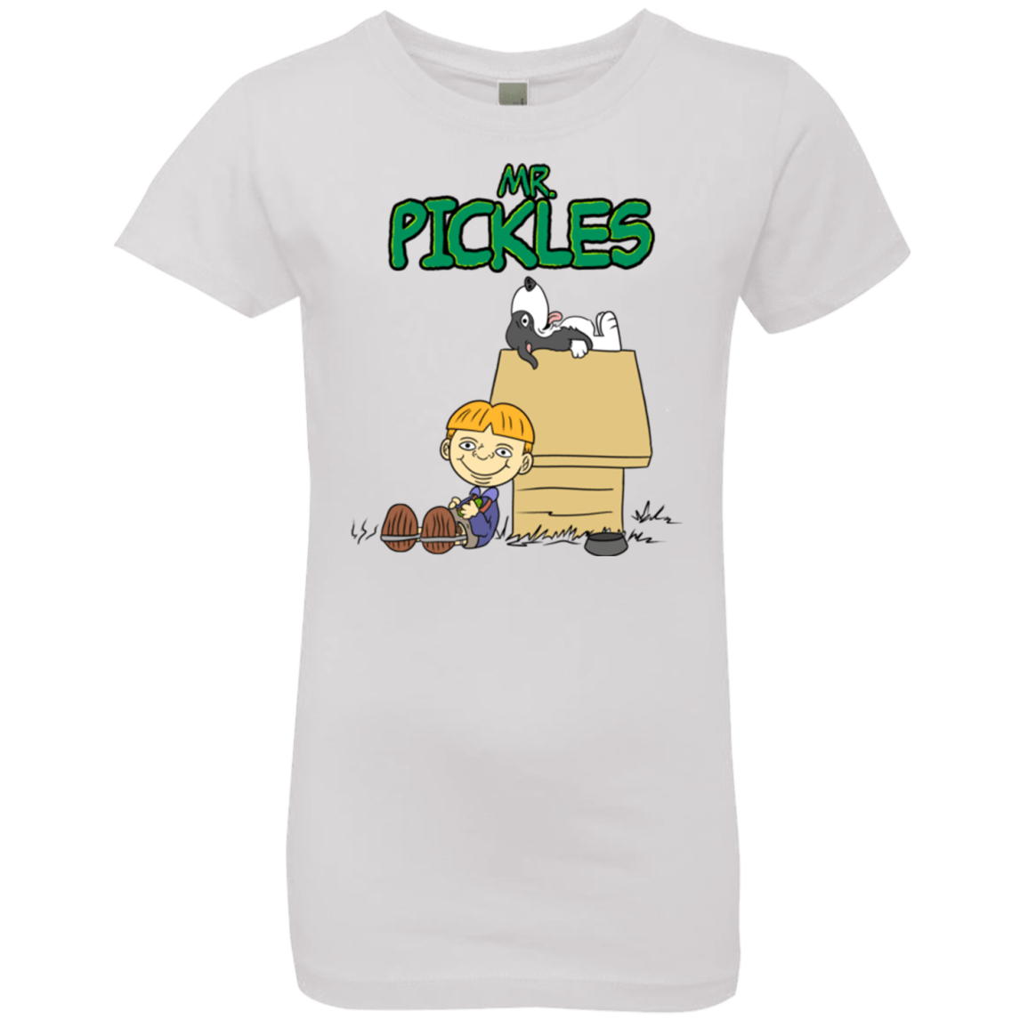 T-Shirts White / YXS Mr Snopkles Girls Premium T-Shirt