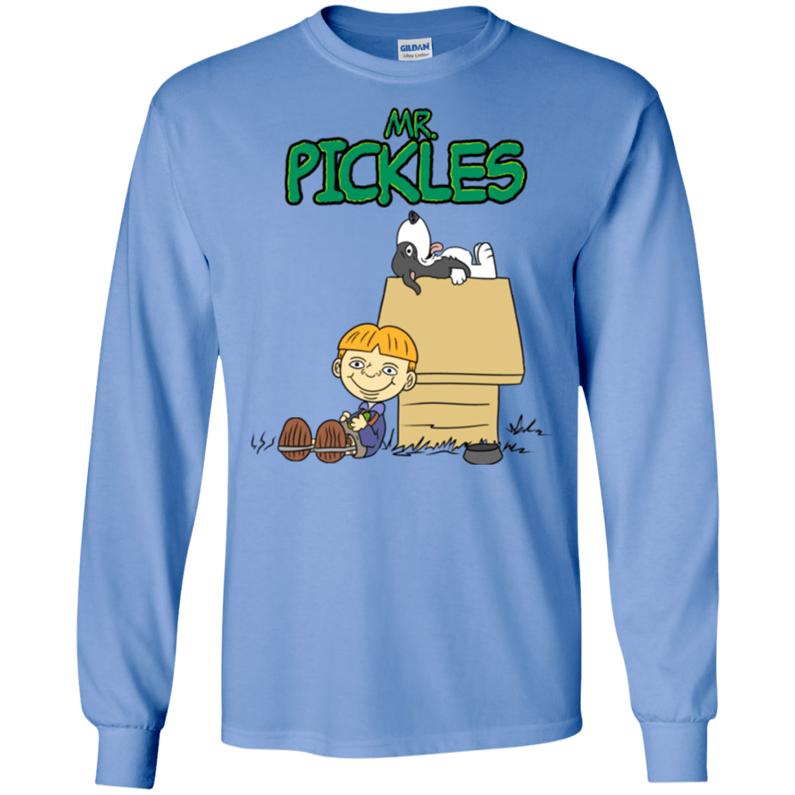 T-Shirts Carolina Blue / S Mr Snopkles Men's Long Sleeve T-Shirt