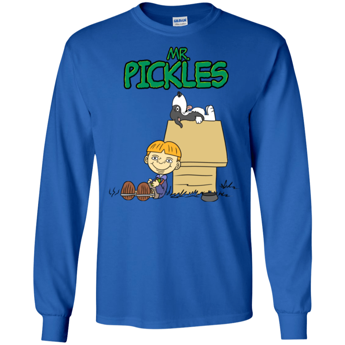 T-Shirts Royal / S Mr Snopkles Men's Long Sleeve T-Shirt