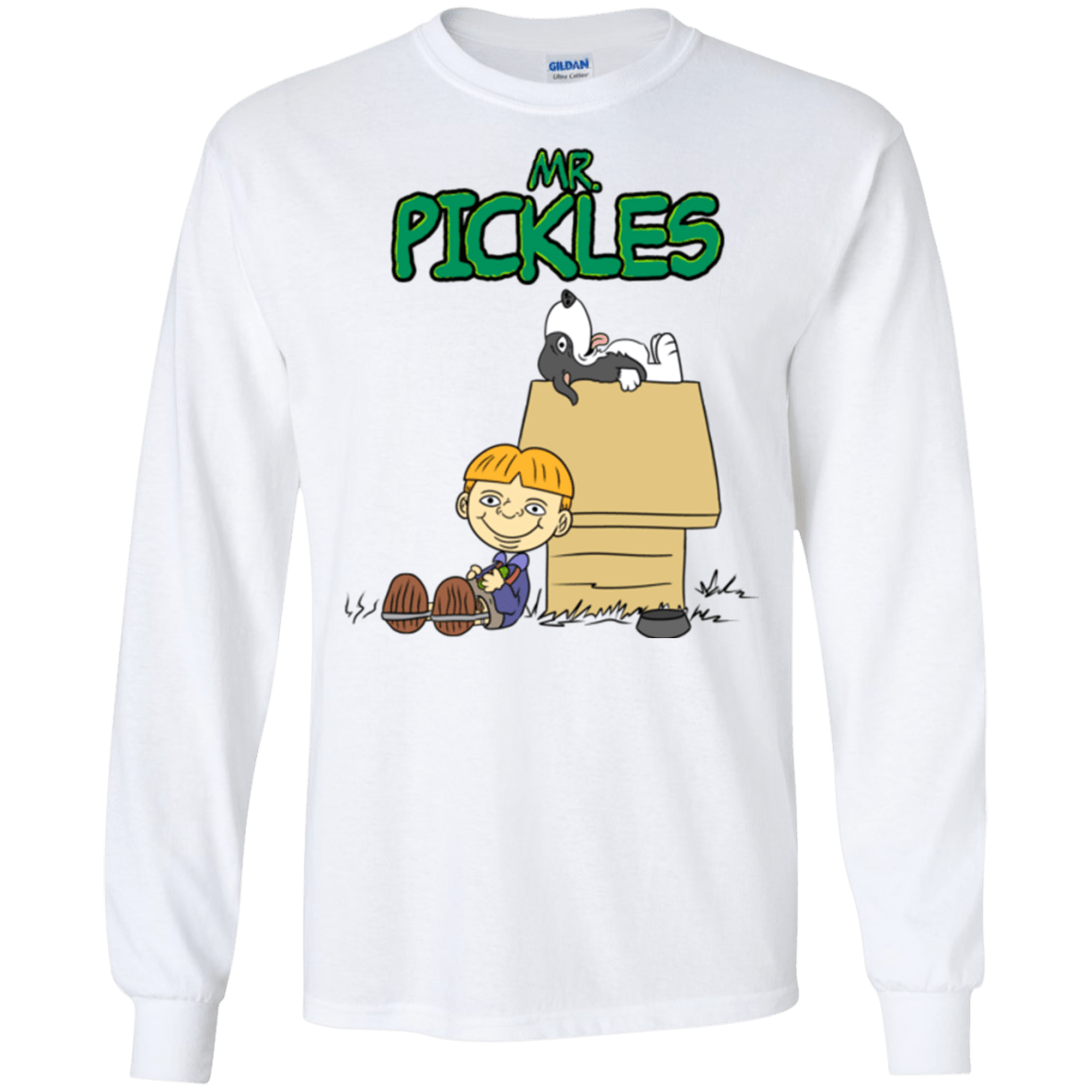 T-Shirts White / S Mr Snopkles Men's Long Sleeve T-Shirt
