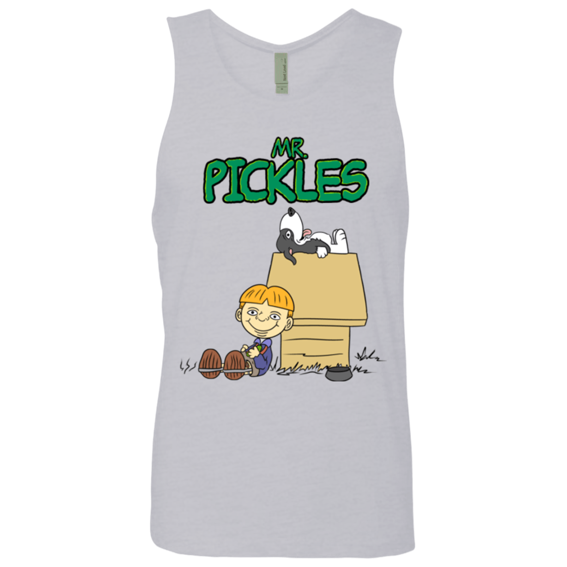T-Shirts Heather Grey / S Mr Snopkles Men's Premium Tank Top
