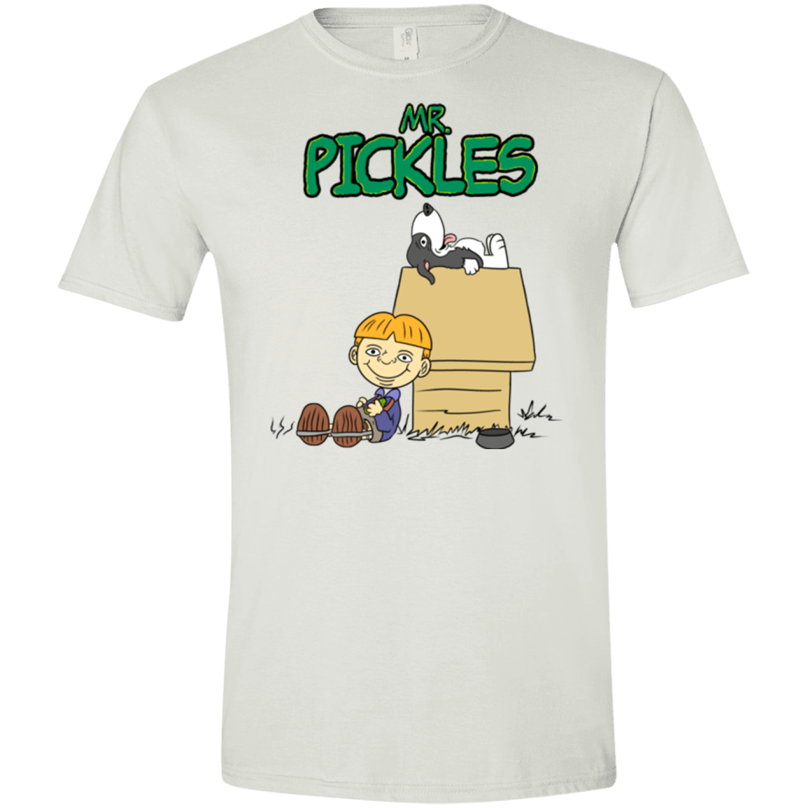 T-Shirts White / X-Small Mr Snopkles Men's Semi-Fitted Softstyle