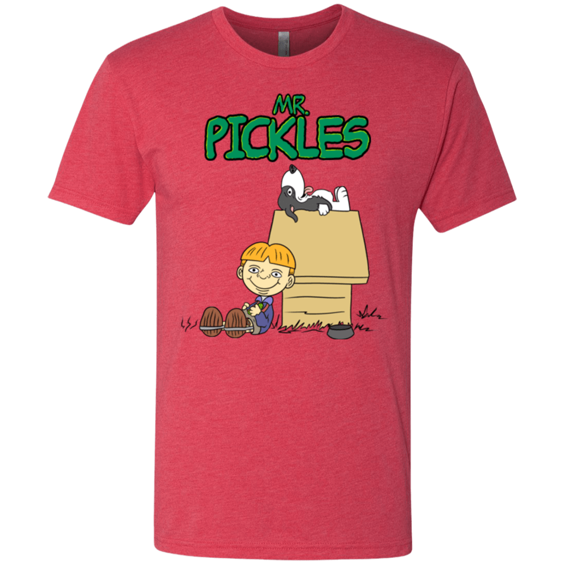 T-Shirts Vintage Red / S Mr Snopkles Men's Triblend T-Shirt