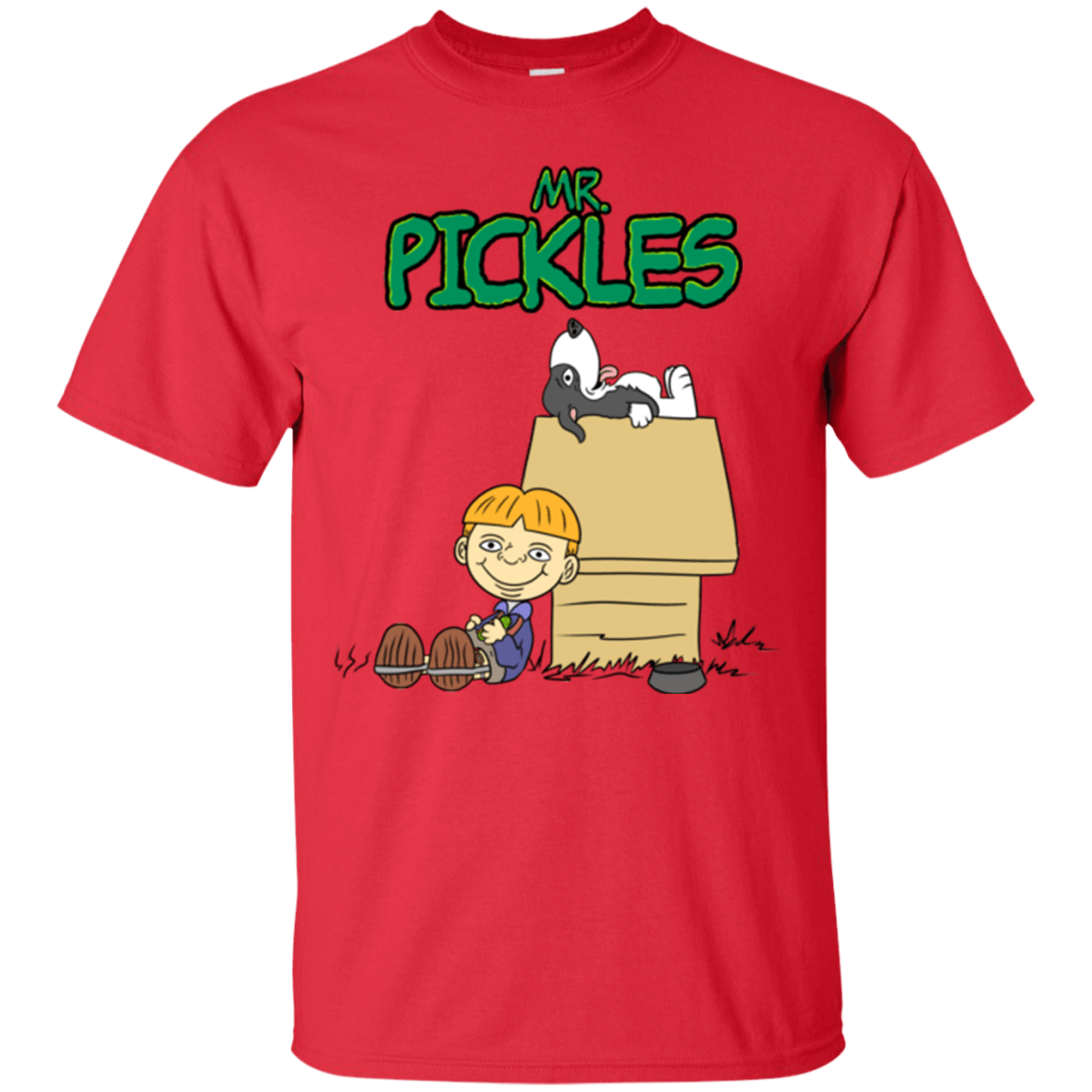 T-Shirts Red / S Mr Snopkles T-Shirt