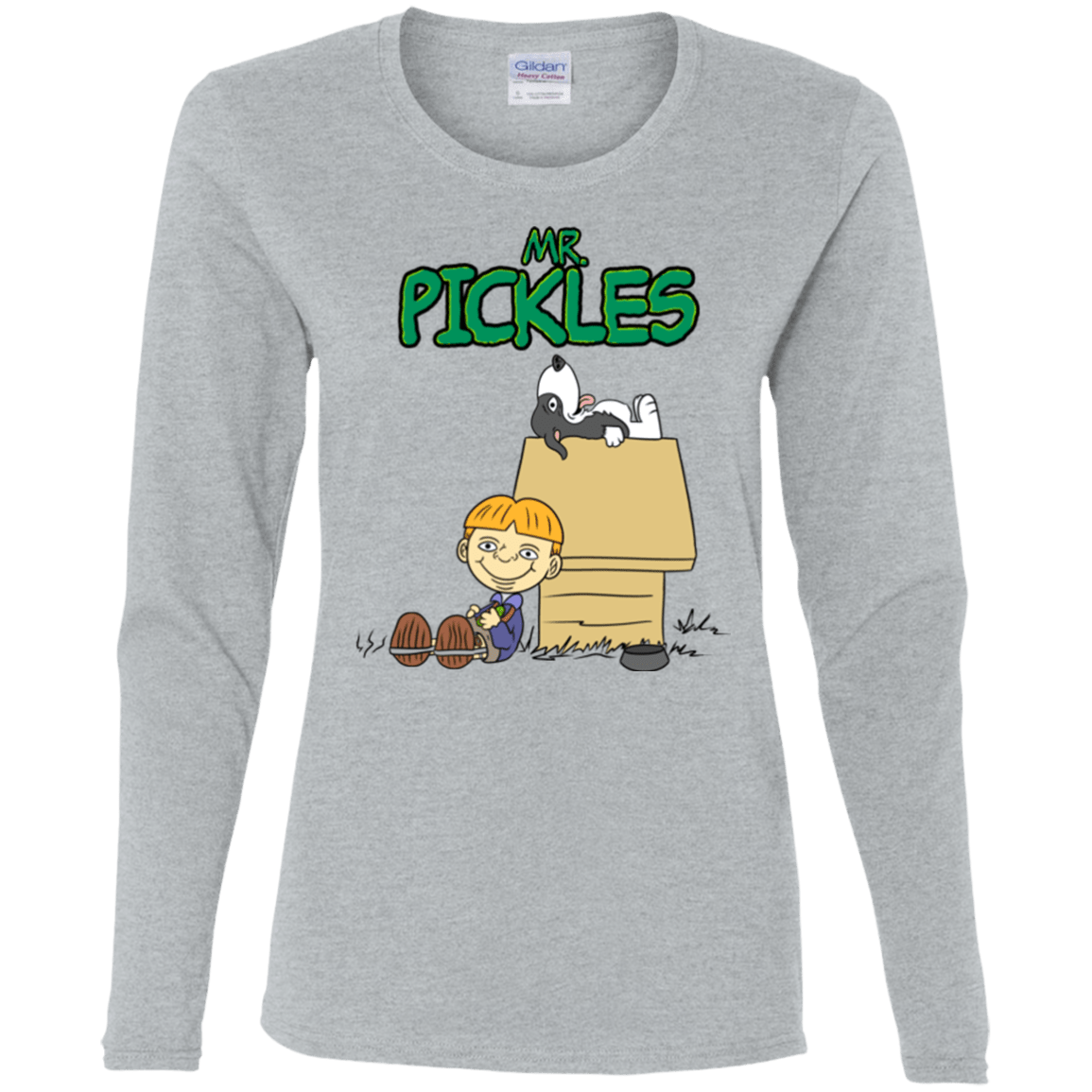 T-Shirts Sport Grey / S Mr Snopkles Women's Long Sleeve T-Shirt