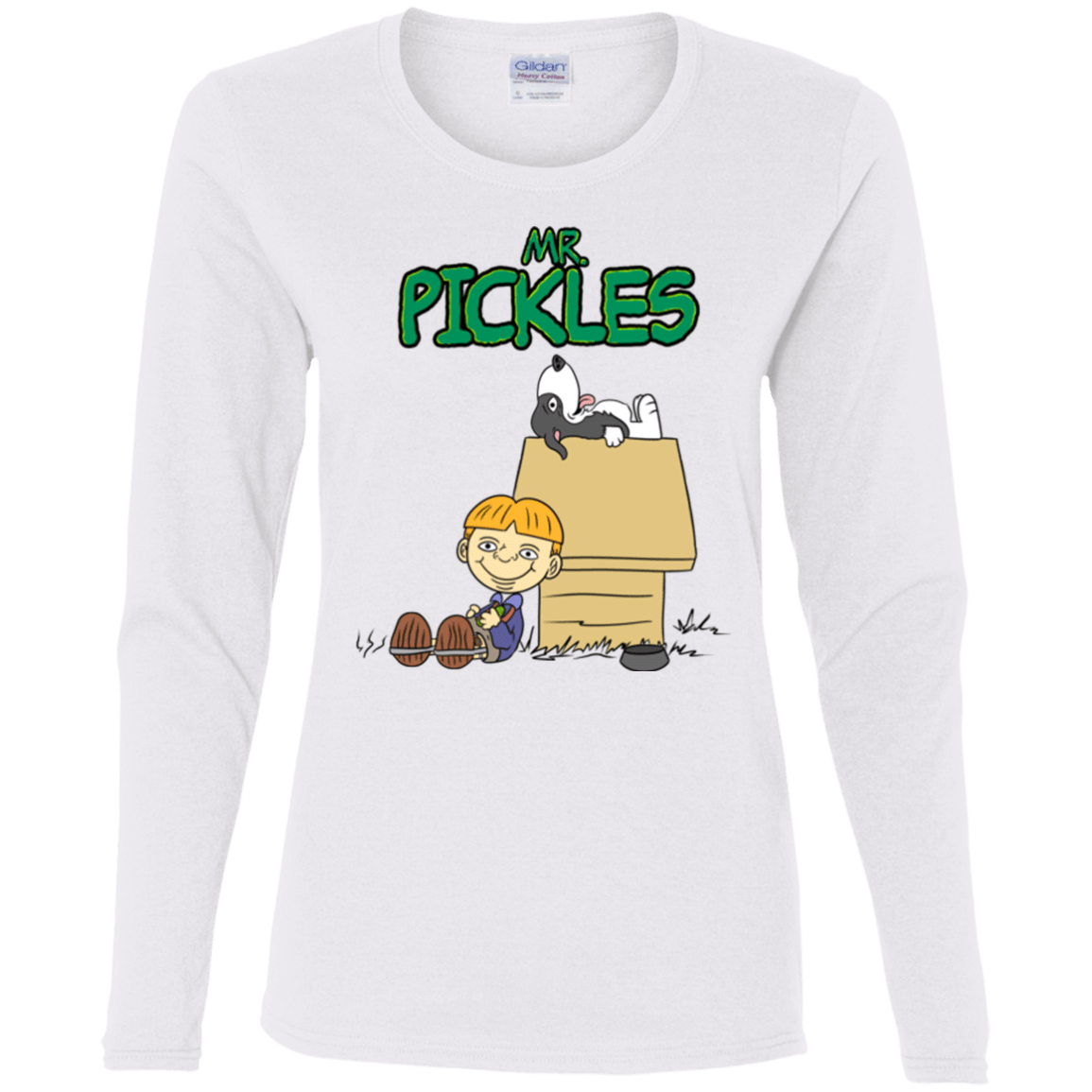 T-Shirts White / S Mr Snopkles Women's Long Sleeve T-Shirt