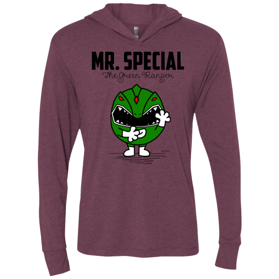 T-Shirts Mr Special Triblend Long Sleeve Hoodie Tee