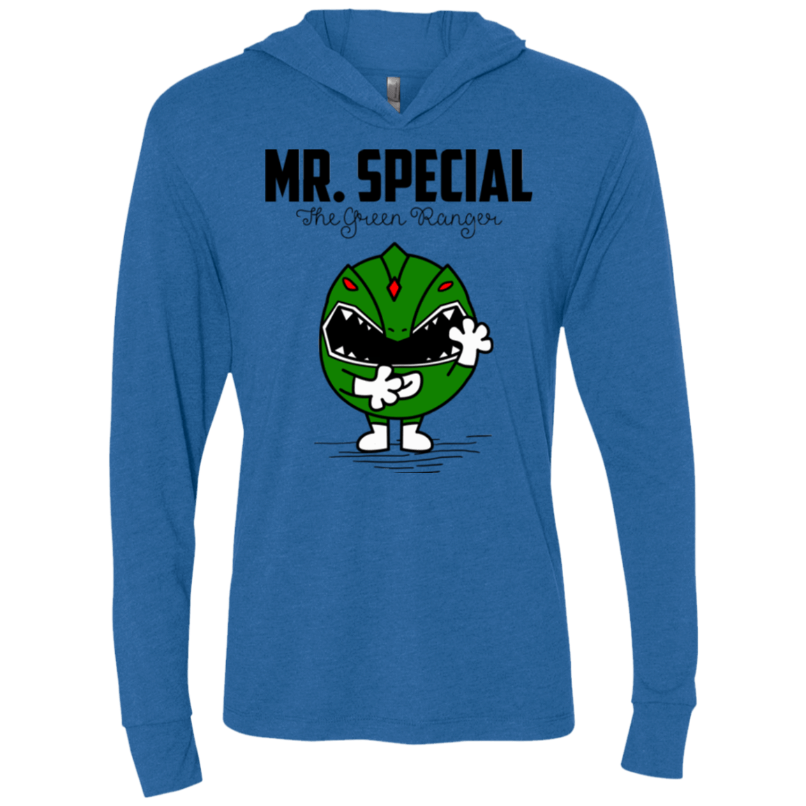 T-Shirts Vintage Royal / X-Small Mr Special Triblend Long Sleeve Hoodie Tee