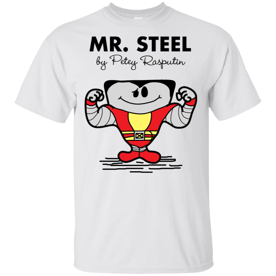 T-Shirts White / S Mr Steel T-Shirt