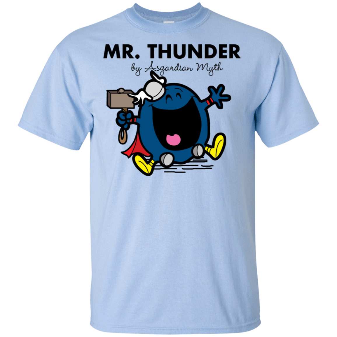 T-Shirts Light Blue / S Mr Thunder T-Shirt
