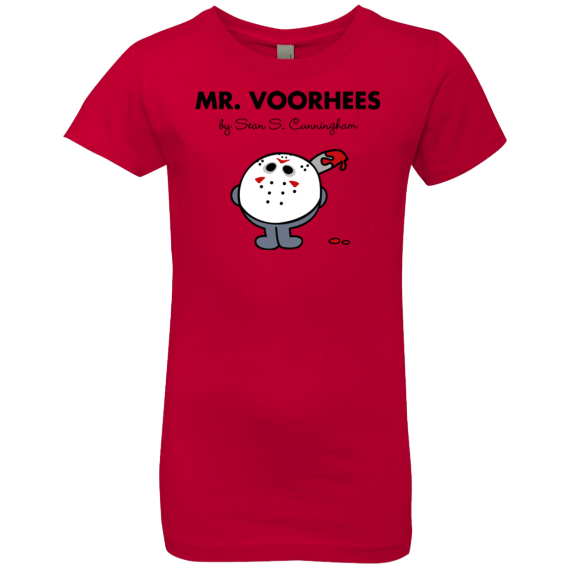 T-Shirts Red / YXS Mr Voorhees Girls Premium T-Shirt