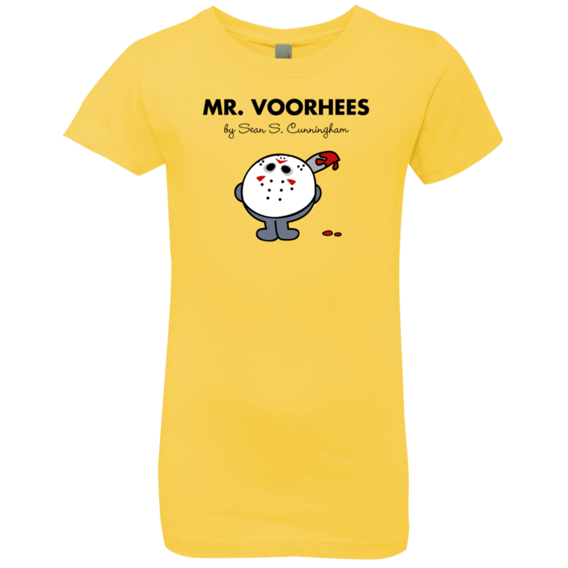 T-Shirts Vibrant Yellow / YXS Mr Voorhees Girls Premium T-Shirt