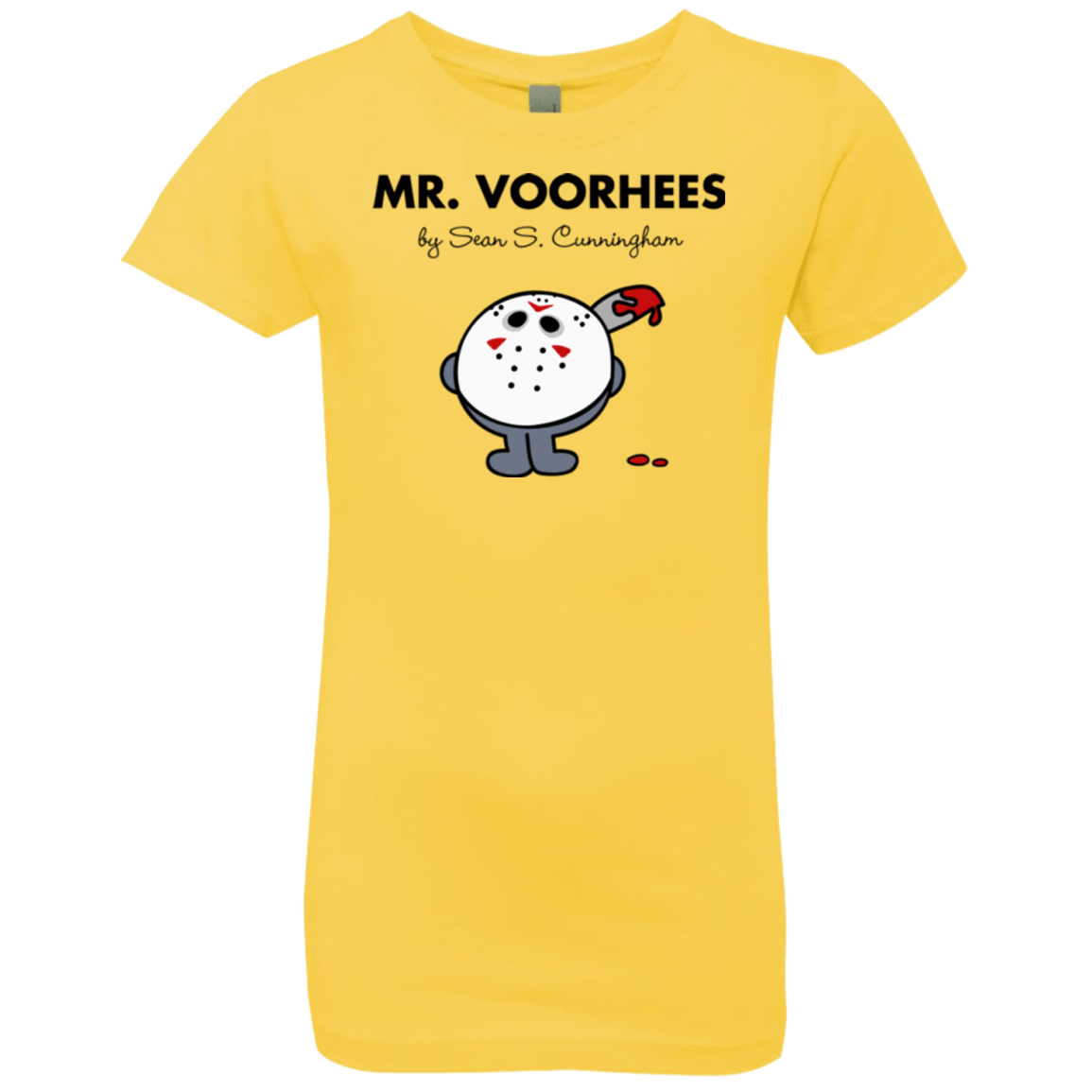 T-Shirts Vibrant Yellow / YXS Mr Voorhees Girls Premium T-Shirt