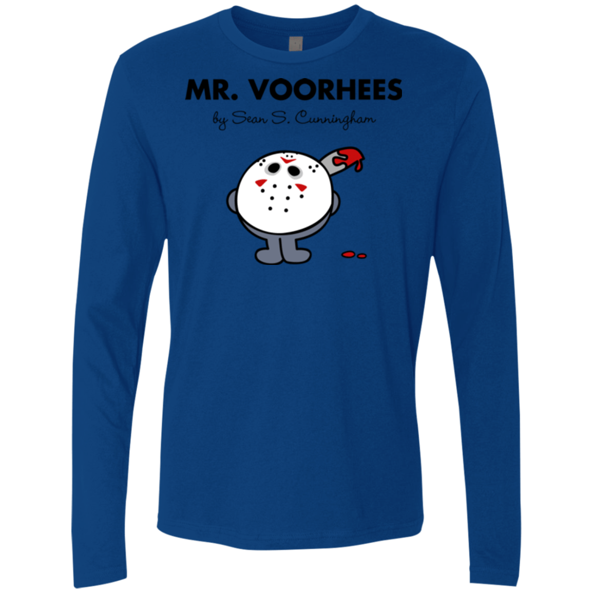 T-Shirts Royal / Small Mr Voorhees Men's Premium Long Sleeve