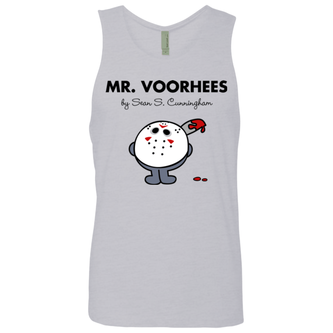 T-Shirts Heather Grey / Small Mr Voorhees Men's Premium Tank Top