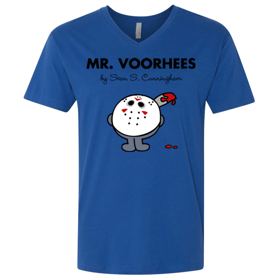 T-Shirts Royal / X-Small Mr Voorhees Men's Premium V-Neck