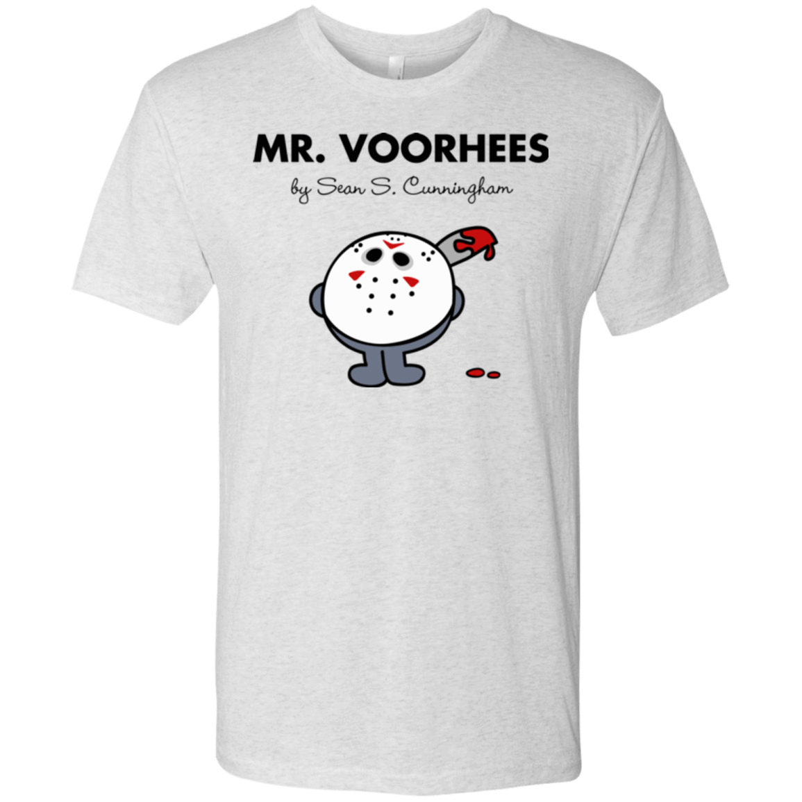 T-Shirts Heather White / Small Mr Voorhees Men's Triblend T-Shirt