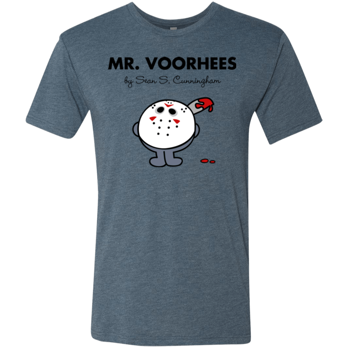T-Shirts Indigo / Small Mr Voorhees Men's Triblend T-Shirt