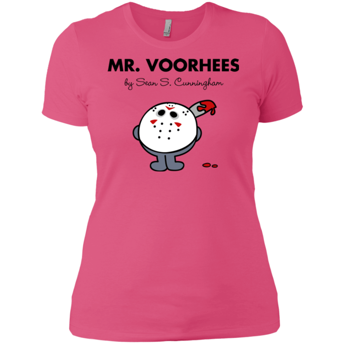 T-Shirts Hot Pink / X-Small Mr Voorhees Women's Premium T-Shirt