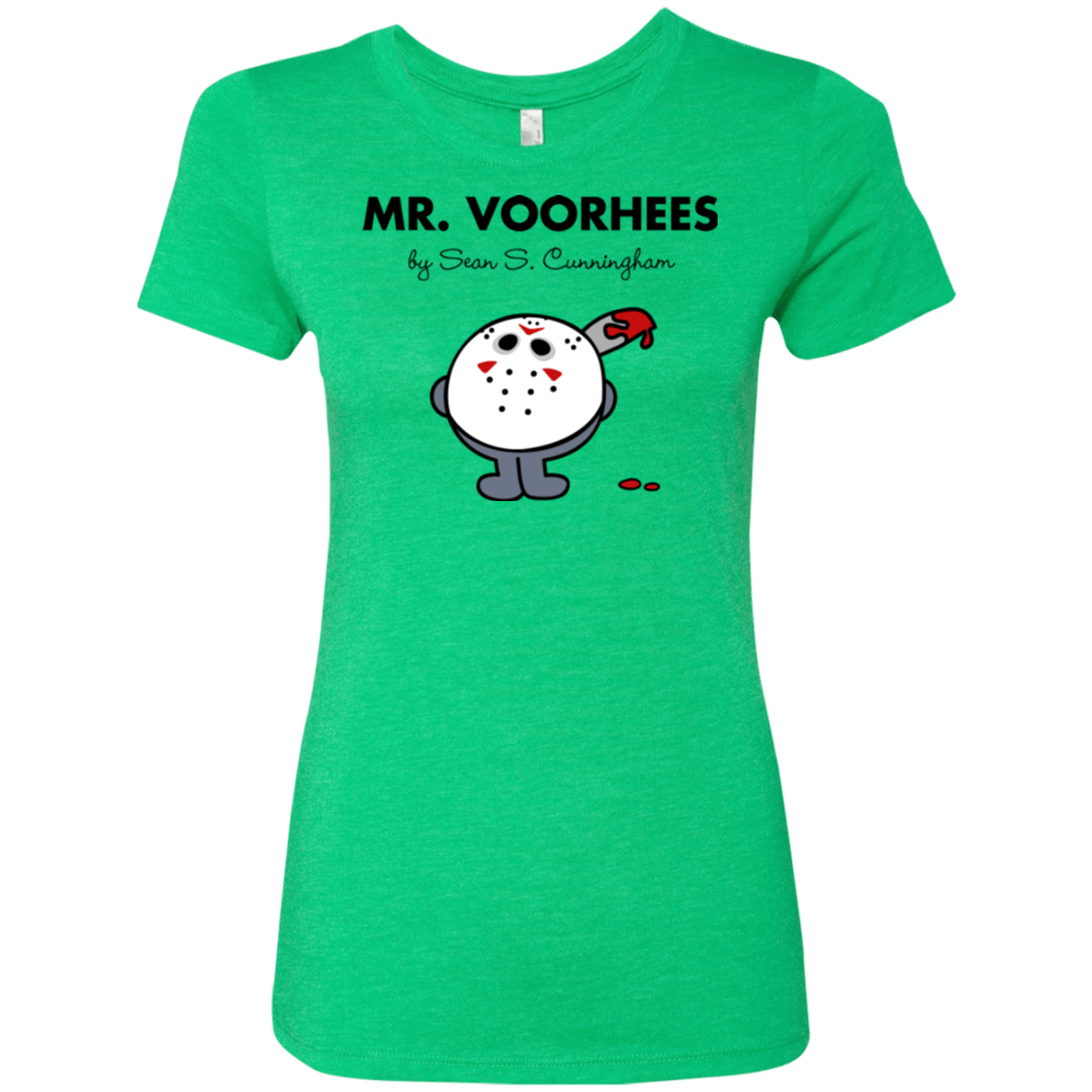 T-Shirts Envy / Small Mr Voorhees Women's Triblend T-Shirt