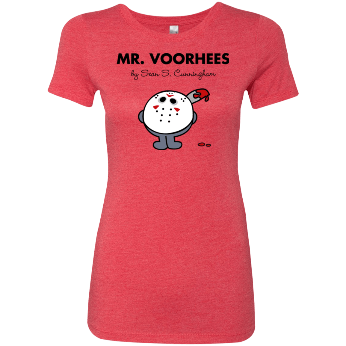 T-Shirts Vintage Red / Small Mr Voorhees Women's Triblend T-Shirt