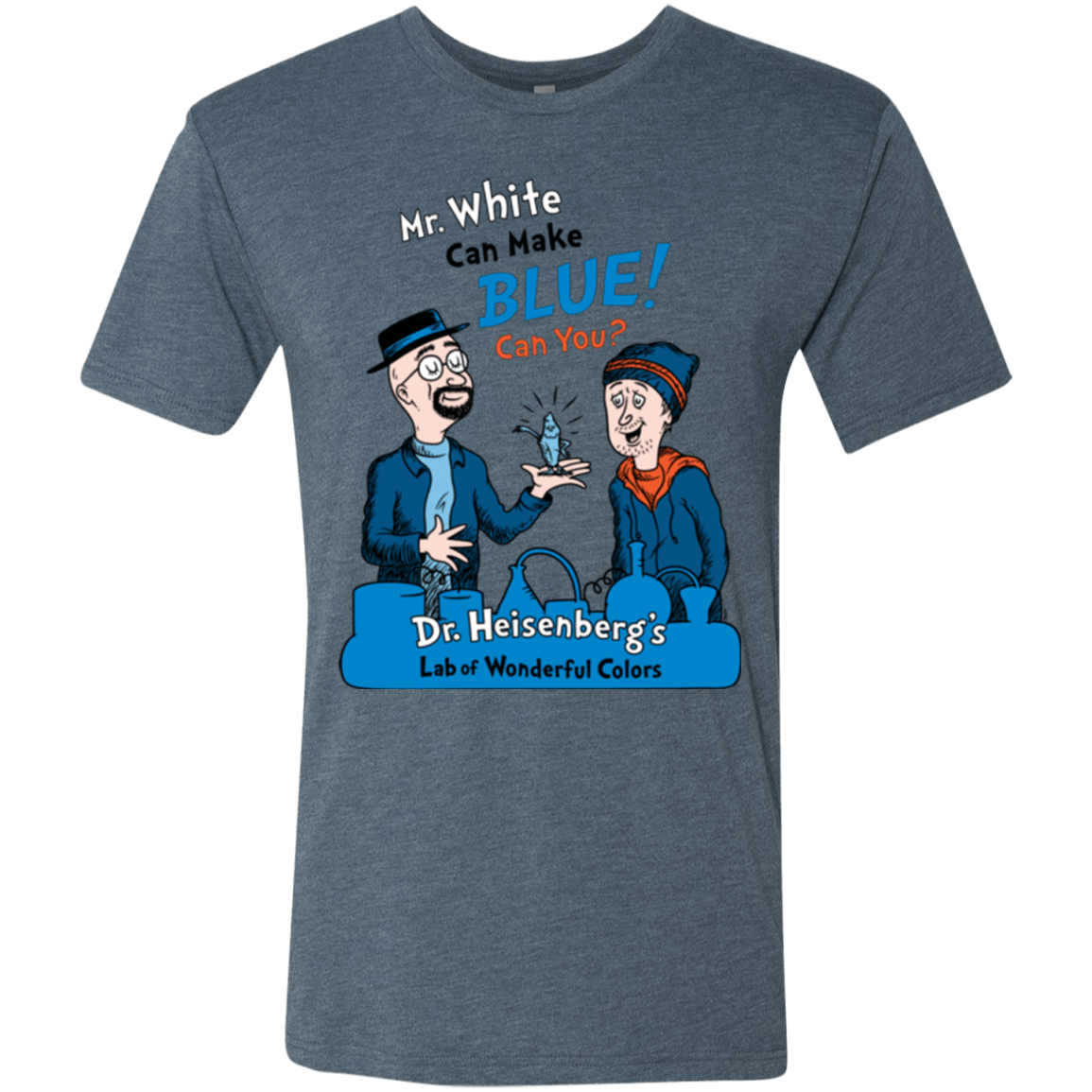 T-Shirts Indigo / Small Mr White Men's Triblend T-Shirt
